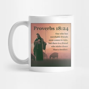 Proverbs 18:24 Mug